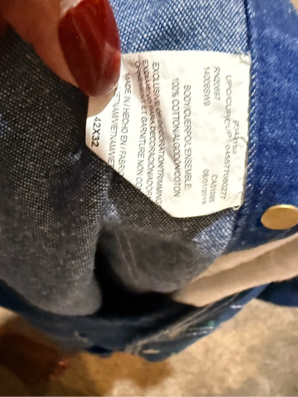 liberty stitching tone denim